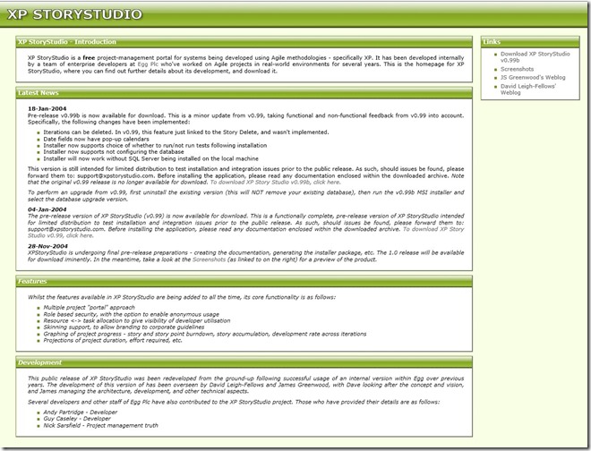 XPStoryStudio Home Page